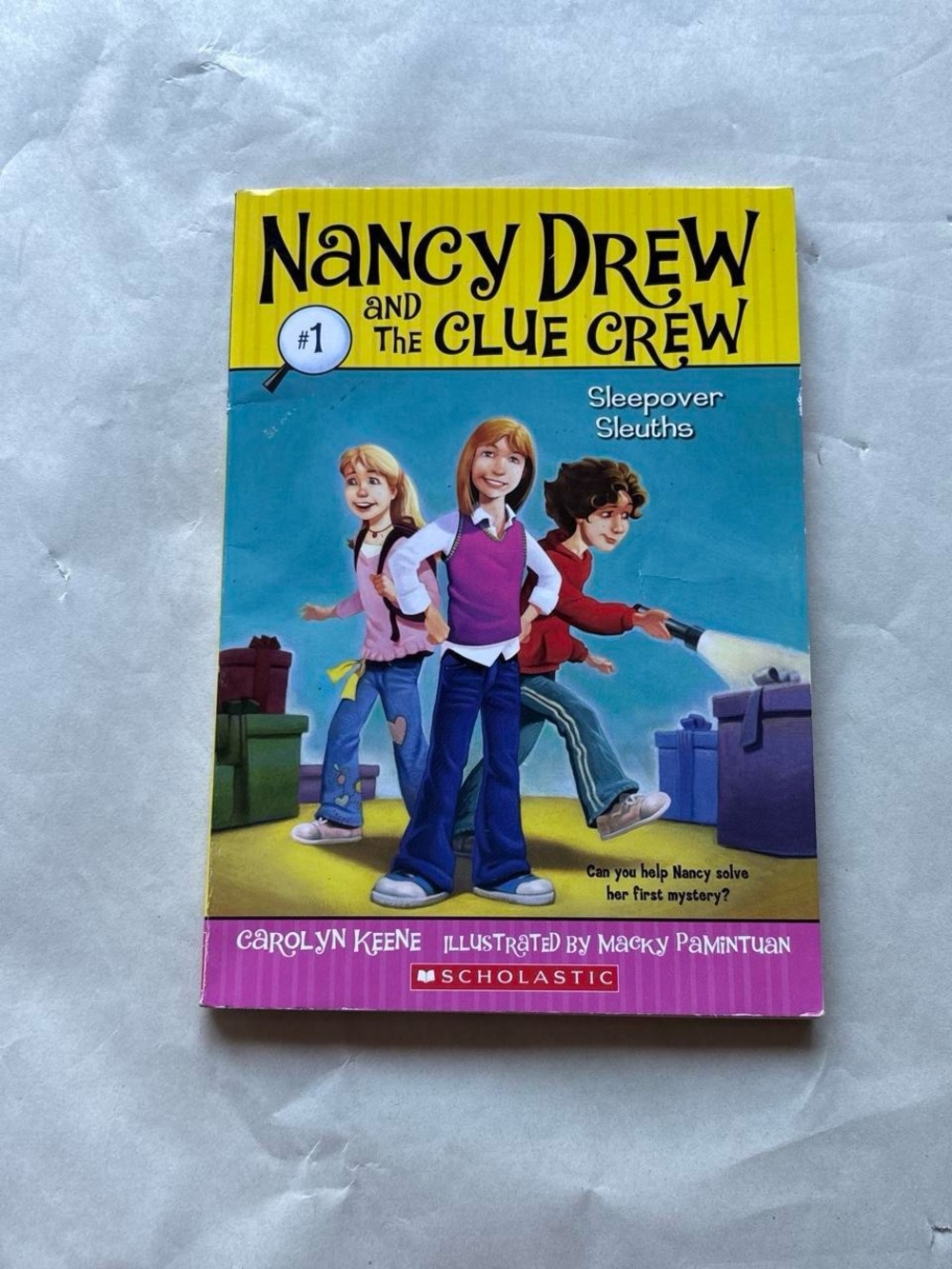 Nancy Drew and the Clue Crew #1: Sleepover Sleuths